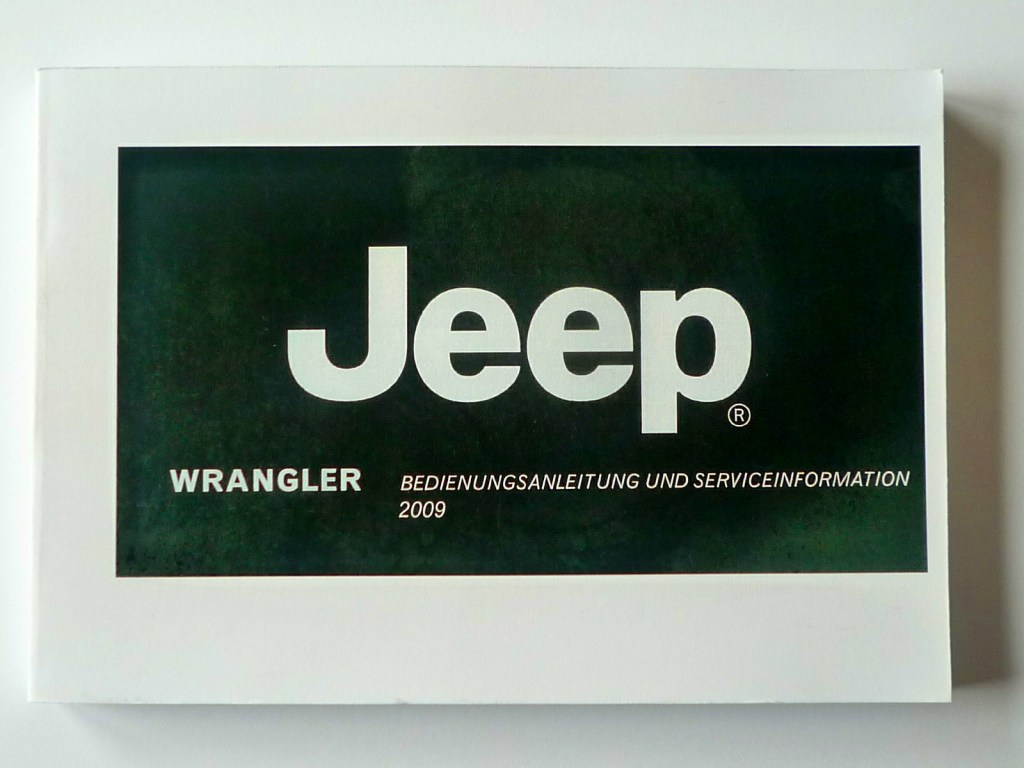 Picture of: Bedienungsanleitung Jeep Wrangler (JK) Mod