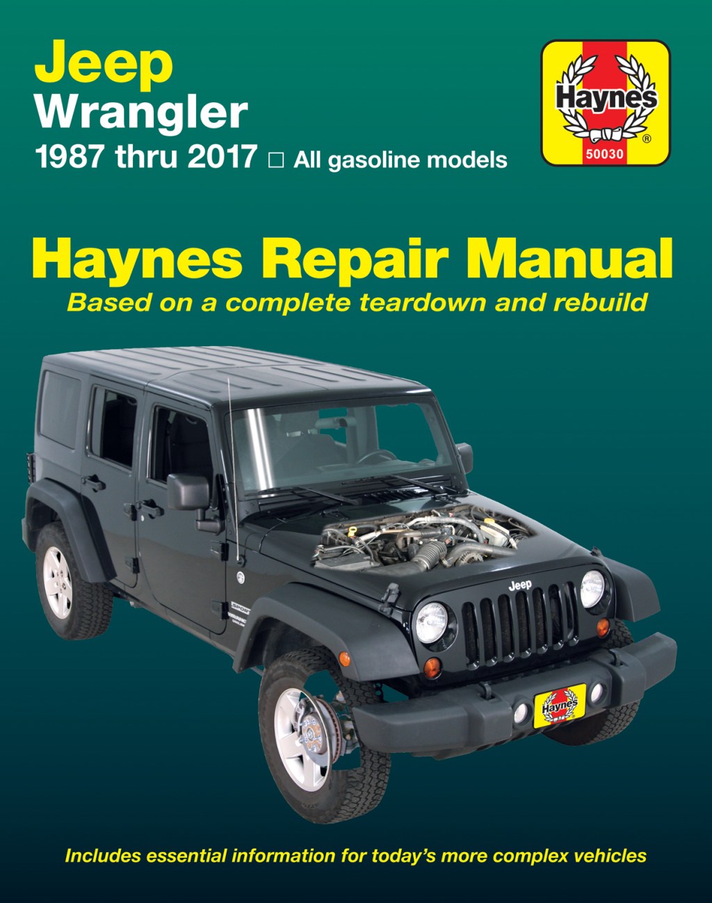Picture of: Bundle: Jeep Wrangler -cyl & -cyl Gas Engine, WD & WD (-) Haynes  Repair Manual