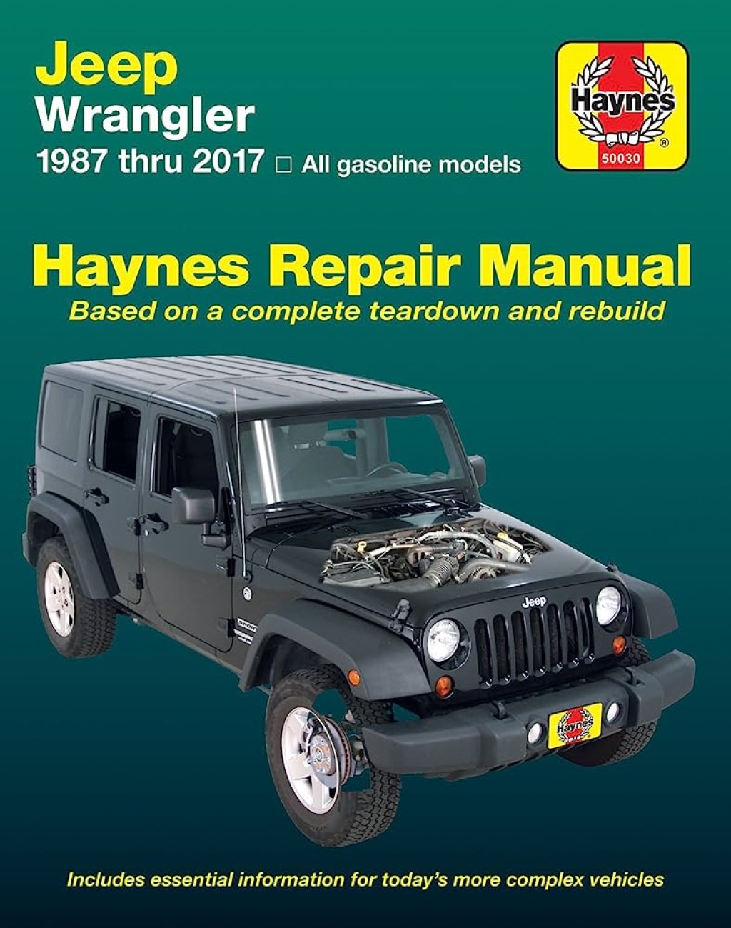 Picture of: Haynes Jeep Wrangler -: Does Not Include Information Specific to  Diesel Models (Haynes Repair Manual)
