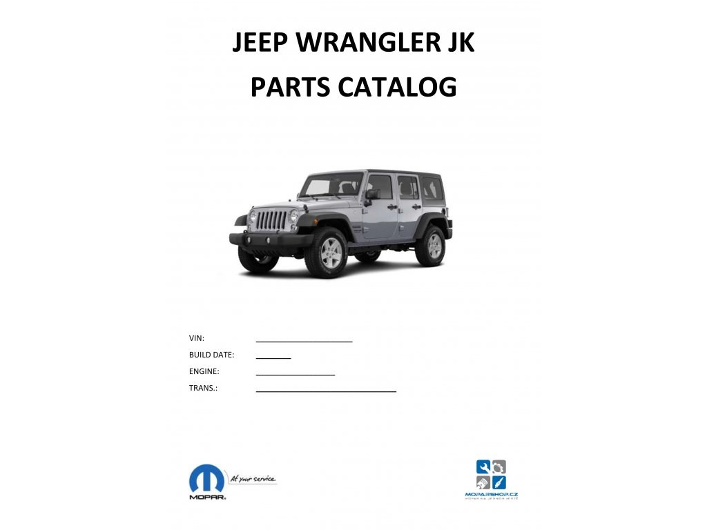 Picture of: Jeep Wrangler JK Catalog of parts / Parts catalog – Moparshop