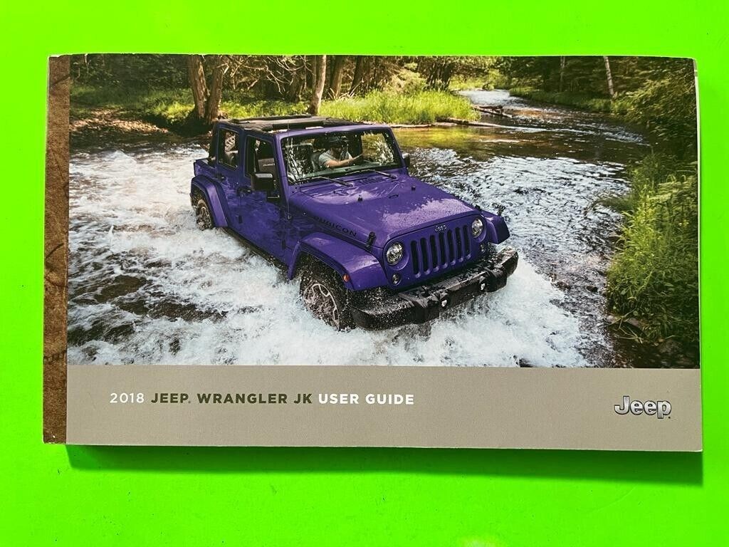 Picture of: Jeep WRANGLER JK Factory Owners Manual User Guide Set & Case *OEM*
