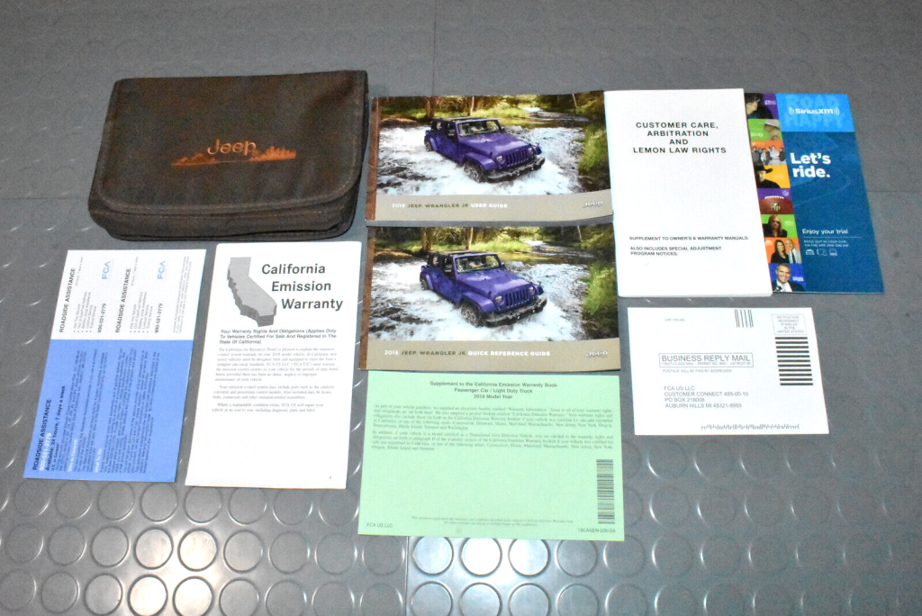 Picture of: Jeep Wrangler JK Owners Manual – SET