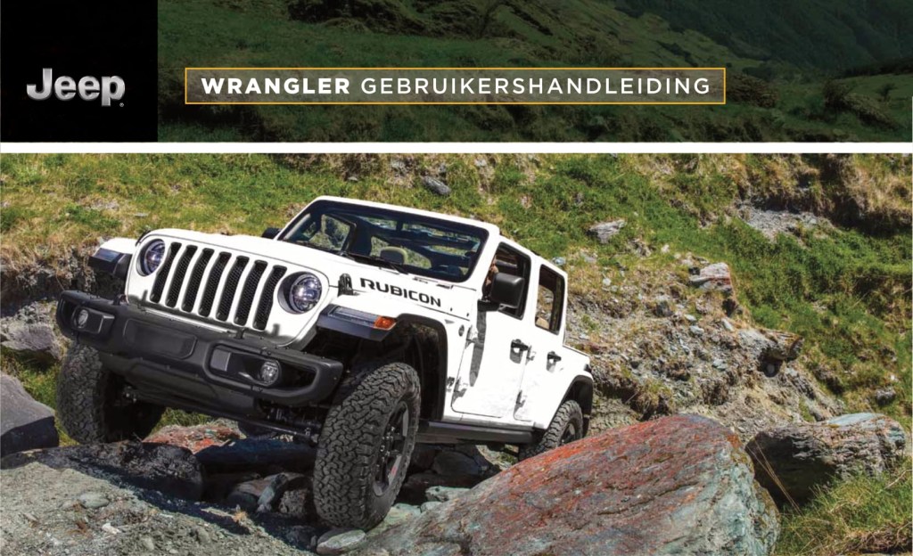 Picture of: – Jeep Wrangler Owner’s Manual  Dutch