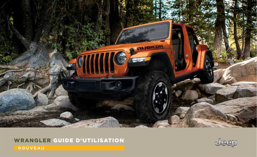 Picture of: – Jeep Wrangler Owner’s Manual  French – Carmanuals