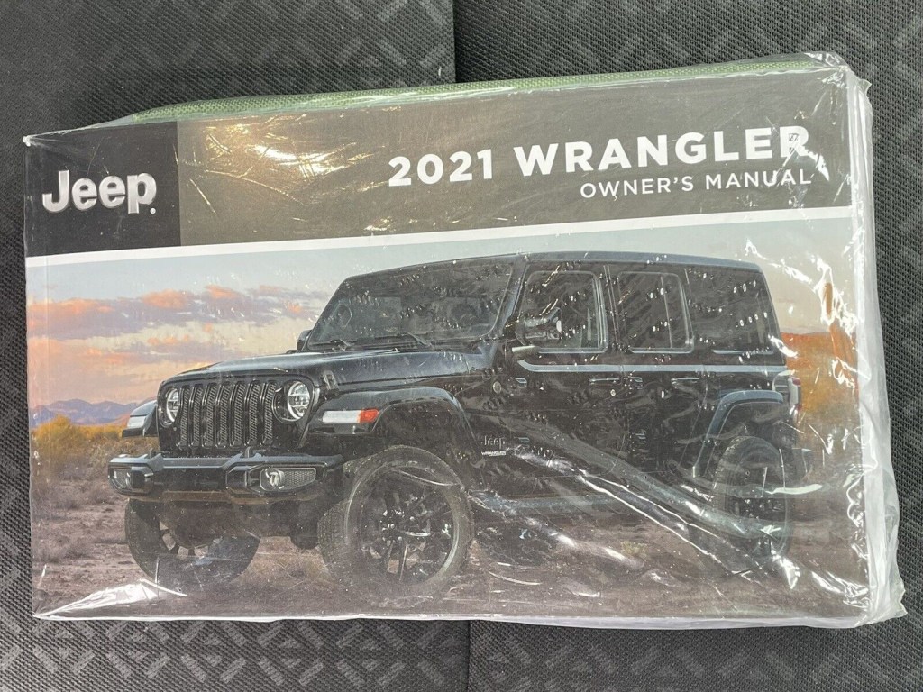 Picture of: Jeep Wrangler owners manual JL New unopened