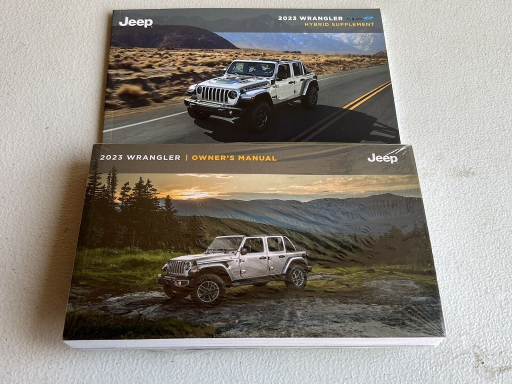 Picture of: JEEP WRANGLER OWNERS MANUAL NAVIGATION UNLIMITED RUBICON SAHARA HYBRID  XE