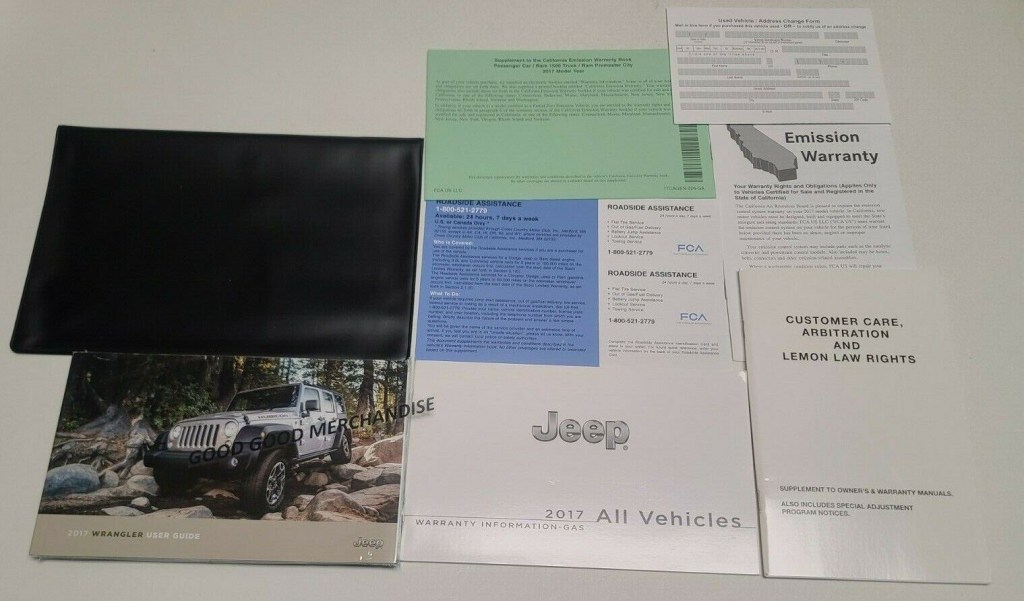 Picture of: JEEP WRANGLER OWNERS MANUAL RUBICON SAHARA SPORT UNLIMITED SP WINTER  SMOCKY