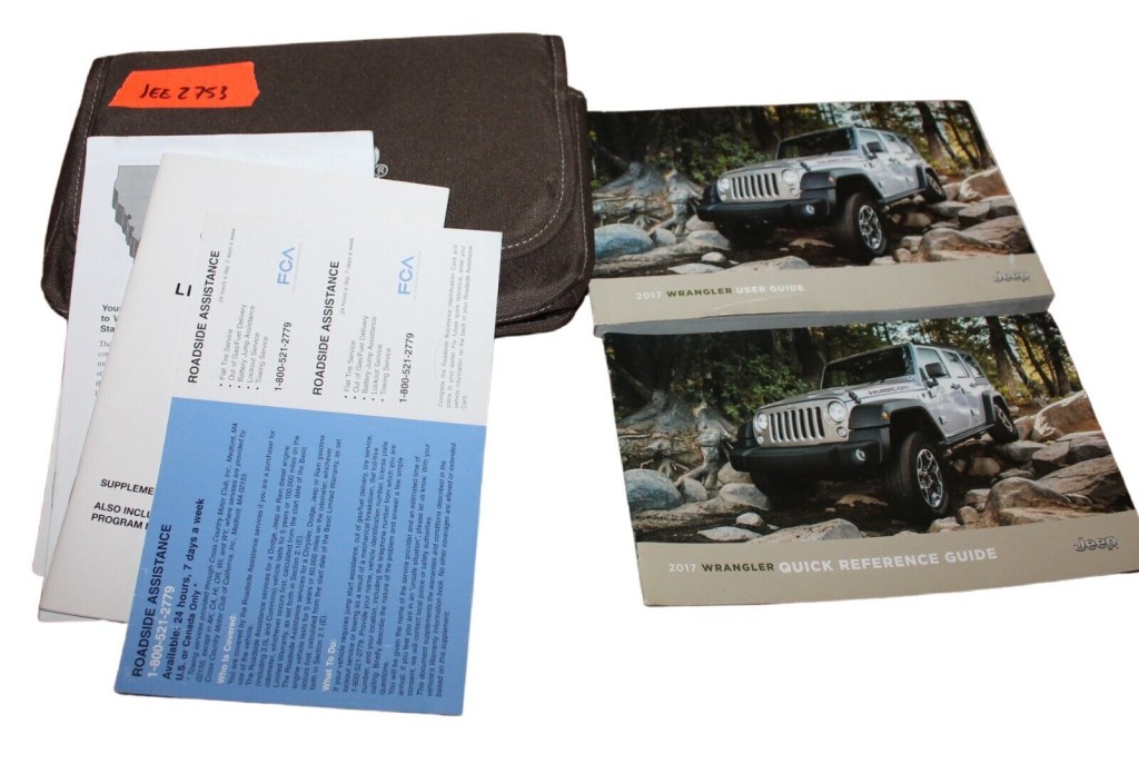 Picture of: Jeep Wrangler owners manual wd WD Sport Rubicon Unlimited Sahara  Jee753