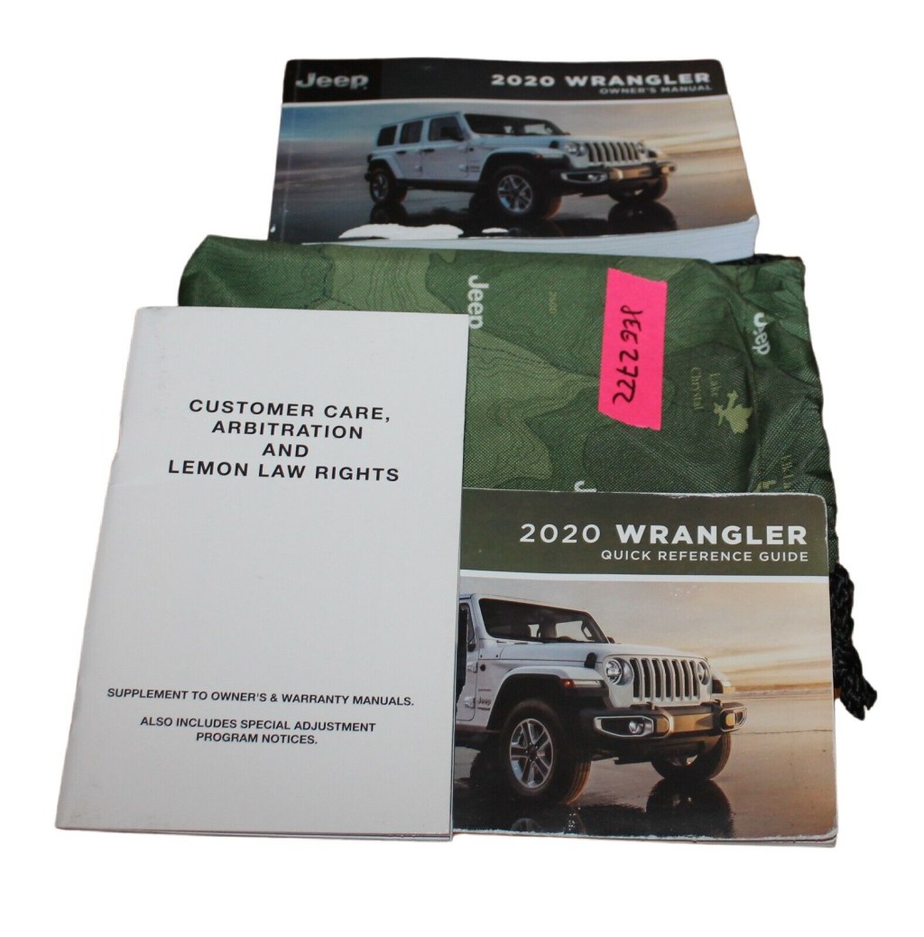 Picture of: Jeep Wrangler owners manual wd WD Sport Rubicon Unlimited Sahara  Jee7