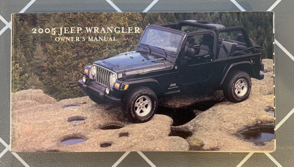 Picture of: JEEP WRANGLER OWNERS MANUAL X RUBICON UNLIMITED LWB V