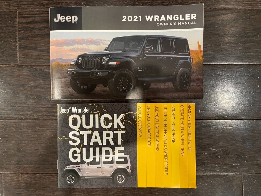 Picture of: Jeep Wrangler Owners Manual