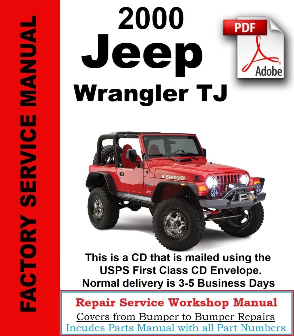 Picture of: Jeep Wrangler Reparatur Service & Shop Anleitung CD PDF – Etsy