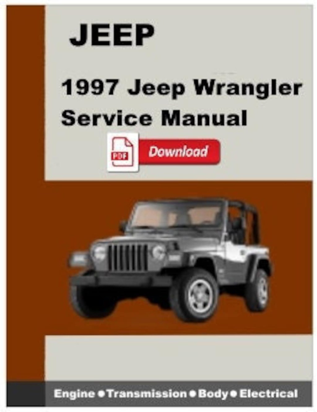 97 jeep wrangler owners manual pdf - Jeep Wrangler Service Manual-pdf Download - Etsy