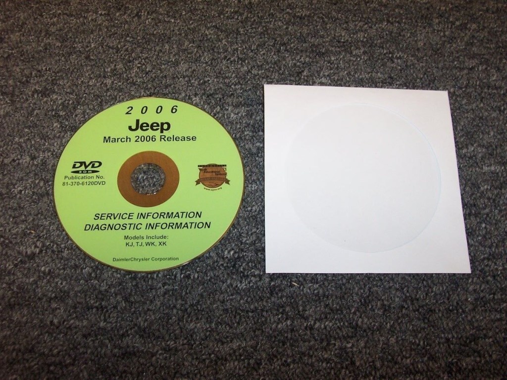 Picture of: Jeep Wrangler Shop Service Repair Manual DVD SE X Sport Unlimited .L