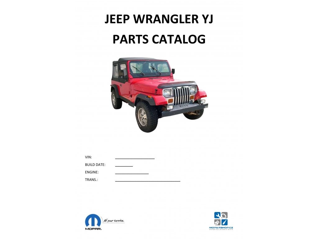 Picture of: Jeep Wrangler YJ Parts catalog / Parts catalog – Moparshop