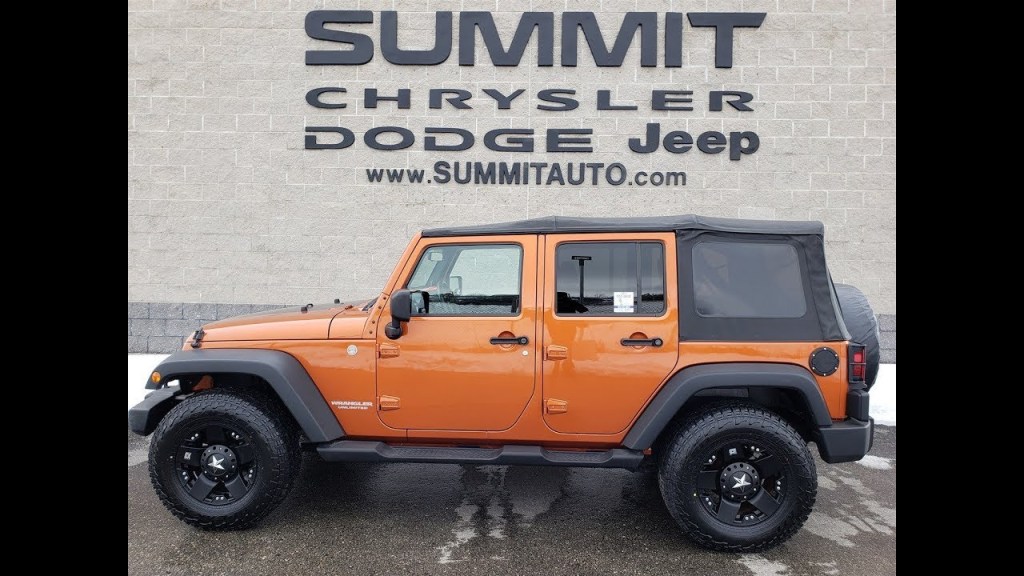 Picture of: USED JEEP WRANGLER  DOOR UNLIMITED MOUNTAIN EDITION MANGO TANGO WALK  AROUND REVIEW SOLD!