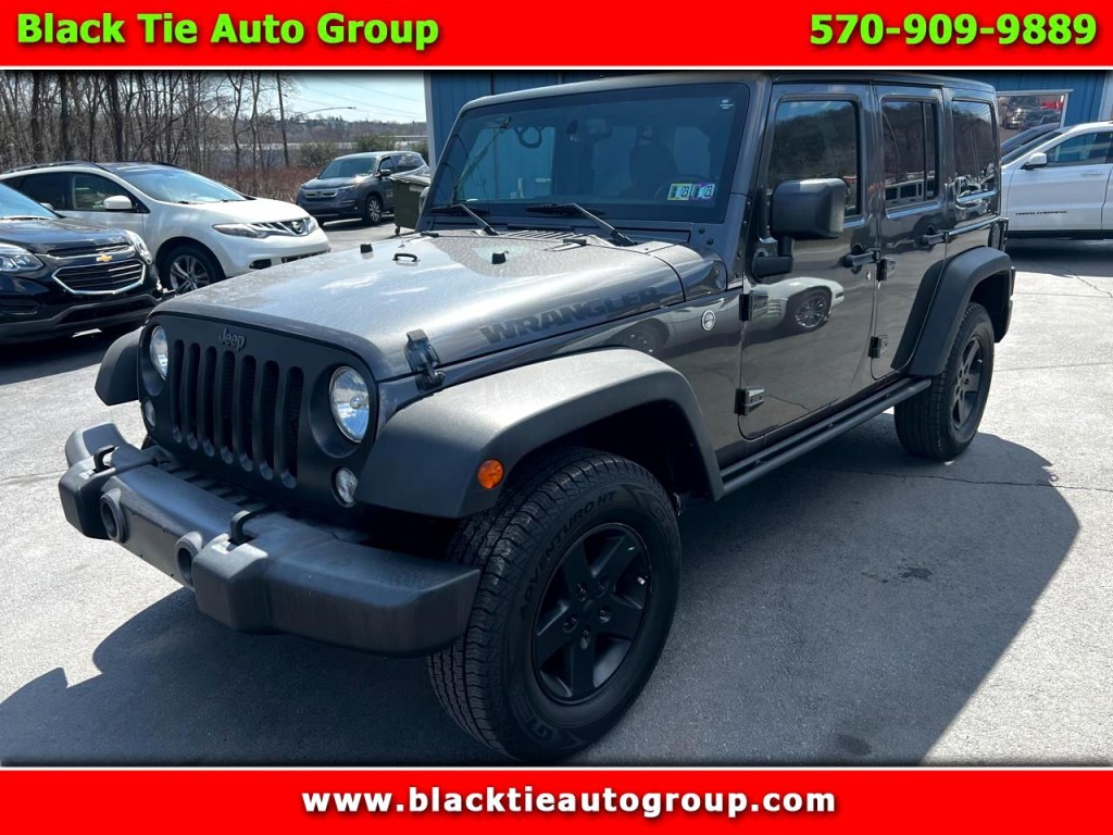 Picture of: Used  Jeep Wrangler Unlimited WD dr Black Bear *Ltd Avail