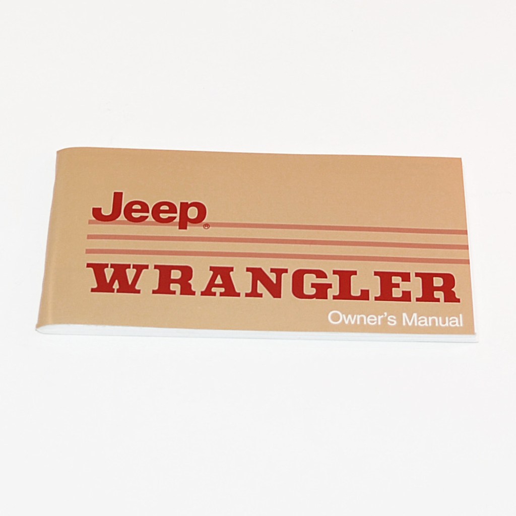 Picture of: -‘ YJ Factory Owners Manual – CBJeep